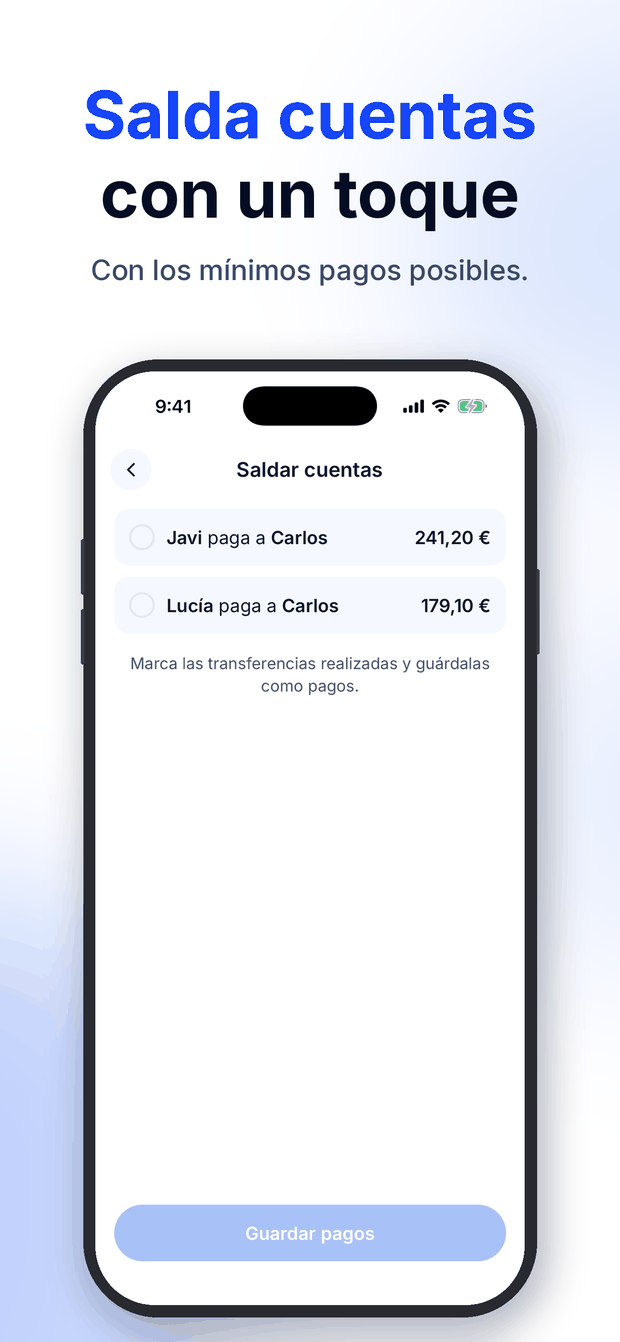 Quitso – lista para saldar